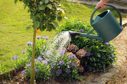 Tools used for garden clearance services in Hammersmith